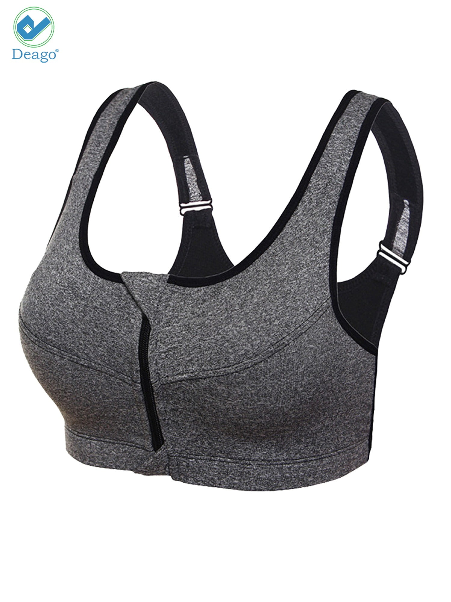 black sports bra walmart