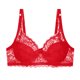 thumbnail image 4 of HongQid 3pcs Womens Underwire Bra Comfort Push Up Bras Buttery Soft Wired Bralette Full Coverage Sport Everyday Bra, 4 of 4