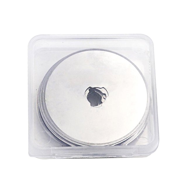 5 uds 45mm cuchillas circulares para cuero papel tela cortador de plástico herramienta de corte
