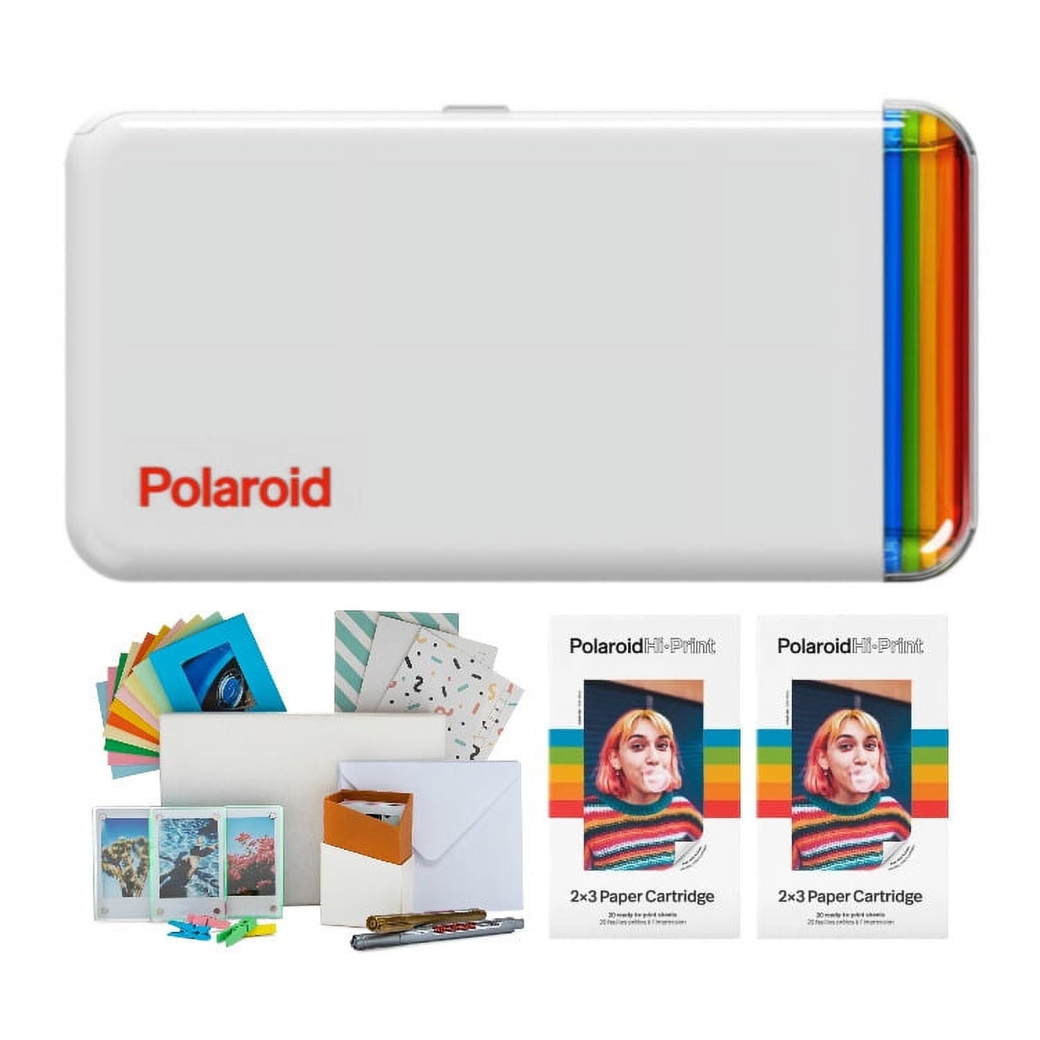 Polaroid Zip Mobile Instant Photo Printer, White - Walmart.com