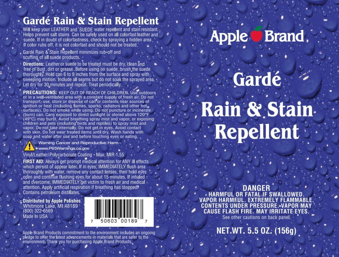 Apple Brand Garde Rain & Stain Water Repellent