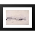 thumbnail image 2 of Santiago Rusiñol 14x11 Black Modern Framed Museum Art Print Titled - View of Barcelona Port (circa 1883), 2 of 5