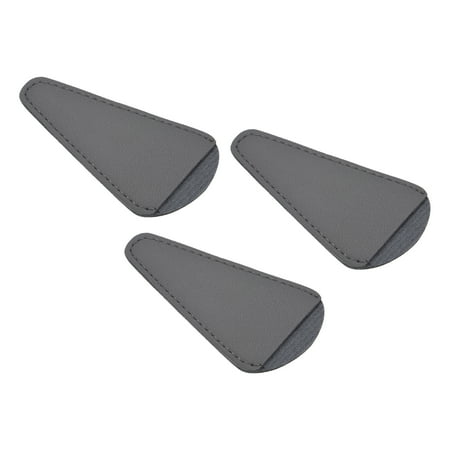 

Uxcell 4 x2.2 PU Leather Scissors Sheath Cover Protector for Eyebrow Trimming Beauty Tool Grey 3 Pack