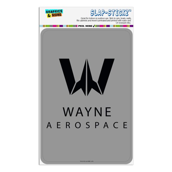 Justice League Movie Wayne Aerospace Home Business Office Sign