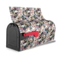 thumbnail image 3 of Yiaed Rose Flowers Print Mailbox Covers, Magnetic Mailbox Cover, Mail Box Covers for Garden Outdoor Decor Box Covers-21x18 in, 3 of 8