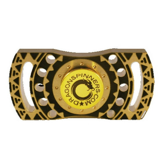 Dragon Spinners Tribal Dream Brass Metal Fidget Spinner – Maximum Spin Time – Precision Crafted – Smooth & Silent Rotation – Stress Relief & Focus Aid