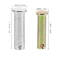 thumbnail image 2 of Zehuanyu 1 Pair Trailer Coupler Pin Trailer Hitch Pin Pto Shaft Safety Locking Pin Trailer Pin For Farm Lawn Garden Hitches Grey, 2 of 8