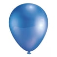 thumbnail image 2 of Bolsa 50 Piezas Globo Azul Rey Metálico Látex N 9 Decoración Payaso 9 Metálico, 2 of 3