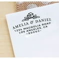 thumbnail image 3 of Printtoo Self Inking Custom Text Personalized Address With House Design Envelope Rubber Stamp-Black, 3 of 3