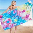 thumbnail image 4 of Summer Microfiber Beach Towel Double-faced Velvet Quick-drying Bath Towel, 4 of 4