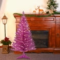 thumbnail image 2 of Árbol de Navidad con forma de ojo de sanguijuela iluminado, artificial, rosa, 120 cm, 2 of 6
