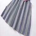 thumbnail image 6 of Glisme Girls Dresses Casual Big Collar Contrast Color Summer Spring Outfit For Toddler Kids Comfortable Stylish Purple Sundress Size 3-4 Years, 6 of 9