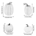 thumbnail image 3 of Desktop Ornament White Pumpkins Pattern 7 Fall Decoration for Home Garden Appeal 7PCS*2 Pack, 3 of 6
