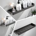 thumbnail image 1 of Estante de baño para el hogar, estante de almacenamiento de champú de Metal, versátil para el baño del hogar FLhrweasw Nuevo, 1 of 7