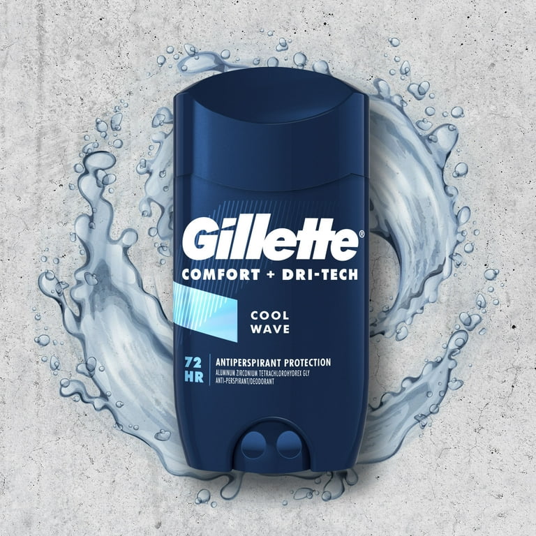Gillette Antiperspirant Deodorant For Men, Invisible Solid,, 42 OFF