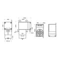 thumbnail image 2 of 12v Mini Vacuum Pump 8l/min High Pressure Suction Diaphragm Pumps With Holder, 2 of 5