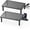 Basic, variant on Computer Monitor Stand Riser for Desk, 3 Height Adjustable PC Laptop TV Desktop Monitor Stand Shelf