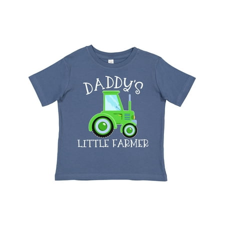 

Inktastic Daddy s Little Farmer- Green Tractor Gift Toddler Boy or Toddler Girl T-Shirt