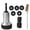 D, variant on SNGMN Pro Grade Wheel Hub Resurfacing Kit with Rust Removal Attachment, for Clean Mounting Surfaces, Compatible with Drill and Wrench