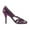 Purple, variant on XYD Women Caged Toe Rhinestone Slip on Pumps Openwork Shoes Studded Thin High Heels Fashion Prom Date Sandals Size 7 Purple