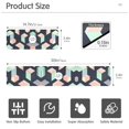 thumbnail image 3 of Yayeee Faucet Mat for Kitchen Sink 30" Diatomite Long Splash Guard Pad, Black Cubes, 3 of 7