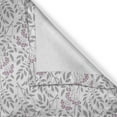 thumbnail image 4 of Ambesonne Vintage Window Valance, Spring Sprigs Berries, 54" X 18", Pale Grey Mauve Grey, 4 of 5