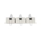 thumbnail image 4 of Luminaria Para Empotrar En Techo Triple Spot Dirigible Base Para Foco MR16 GU5.3 50w Blanco Illux TH-4232.N, 4 of 6