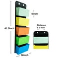 thumbnail image 4 of Youngever Wall Organizer Wall Hanging Organizer, 5 Assorted Color Pockets, 4 of 4