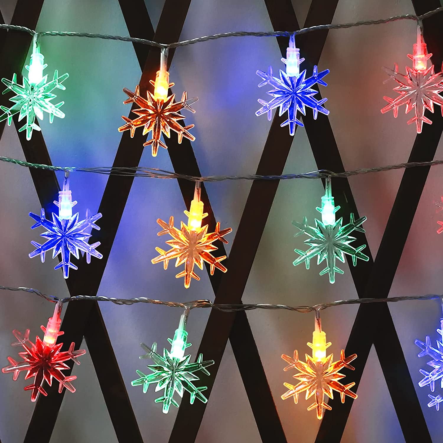Inadays Christmas String Lights, Decorative Fairy String Lights Battery