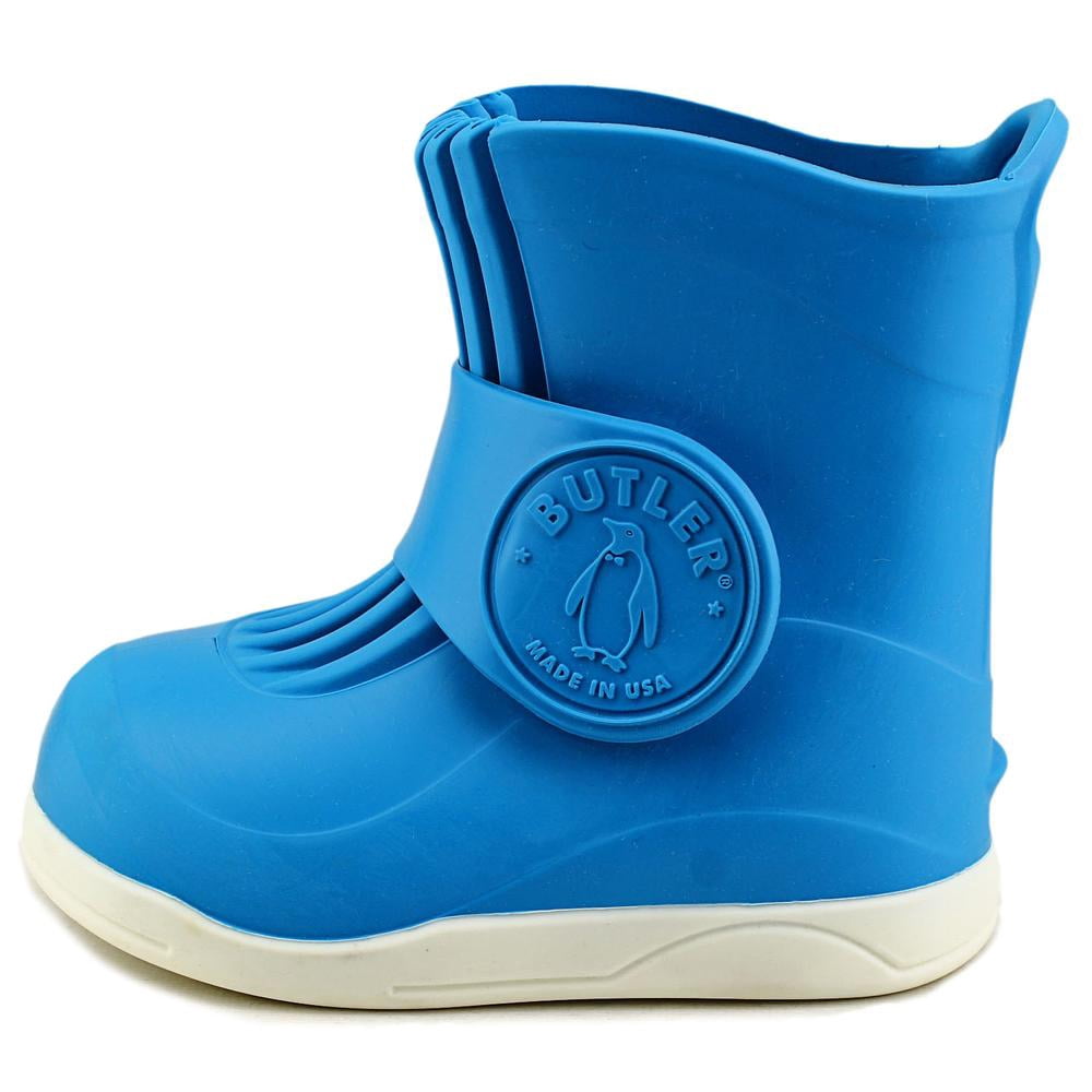 Butler Emperor Toddler  Round Toe Synthetic Blue Rain Boot