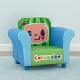 thumbnail image 2 of CoComelon Upholstered Chair by Delta Children, Blue/Green, 2 of 8