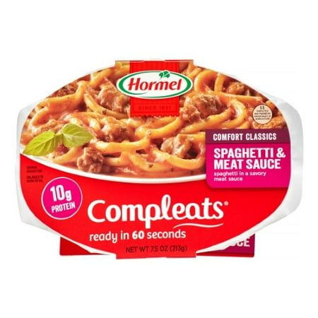 Hormel, Compleats, Spaghetti & Meat Sauce