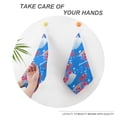 thumbnail image 4 of American Flag Blue Red White Towels for Bathroom, Kitchen, Gym, Towels, Soft, Highly Absorbent, Hanging Towel with Hanging Eyelet, 4 of 8
