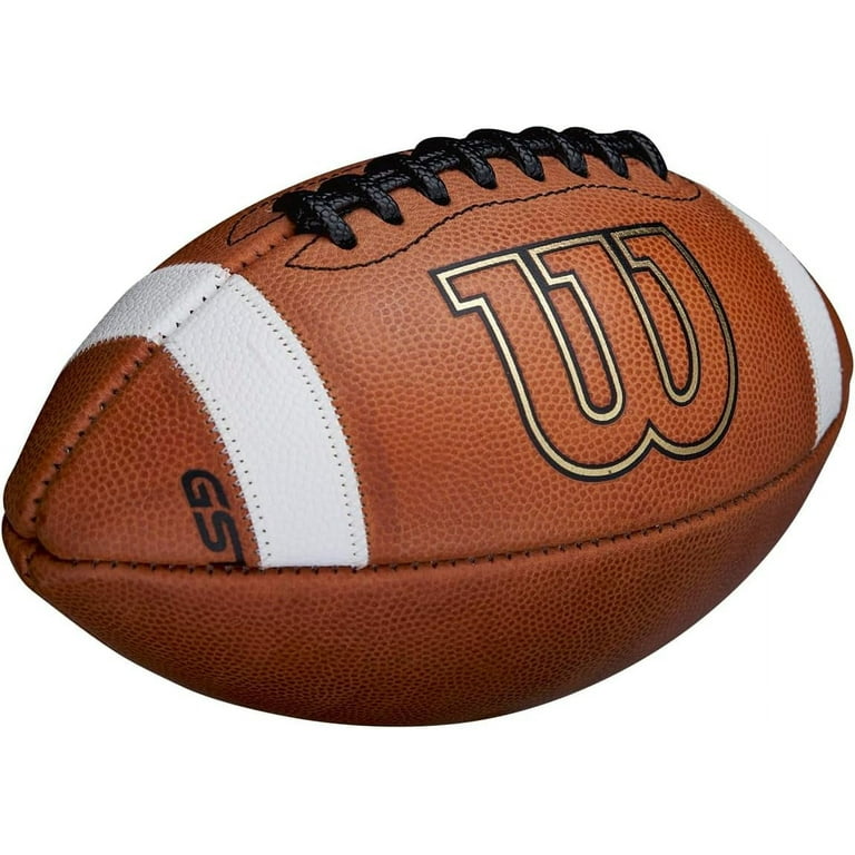 Wilson Composite Leather Youth Football (WTF1320B), Approved by