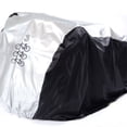 thumbnail image 4 of maskred Outdoor Waterproof Bike Storage Cover Rain Dust Sun Protector Motorcycle silver+black L, 4 of 6