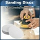 thumbnail image 2 of Discos de Lija Unique Bargains, 8.86" 240 Grano para Reparación Automotriz, Papel de Lija Redondo con Gancho y Bucle de Óxido de Aluminio Blanco, 50 Pcs, 2 of 7