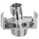 thumbnail image 3 of 3X Ajuste del ángulo del Tubo de Admisión Cabezal de Ducha de Cobre Pie Curvo En ángulo Tornillo Excéntrico Accesorio de Grifo de Esquina A, 3 of 8