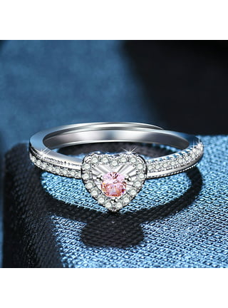 Pink Heart Shooting Star Ring | Abbott Atelier | Artisan Jewelry
