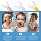thumbnail image 5 of Cepillo de dientes eléctrico para niños, cepillo de dientes en forma de U, impermeable, ultrasónico, limpieza automática de 360 °, cepillo de dientes para niños pequeños Adepaton CPB-DE-LYY531-3, 5 of 5