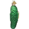 thumbnail image 3 of Old World Christmas Pickleball Pickle Glass Hanging Ornament, 3 of 7