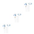 thumbnail image 2 of Inteprter Auricular con cable In-Ear Cancelación de ruido Auriculares de reproducción de música portátiles Azul Type1 NO1, 2 of 6