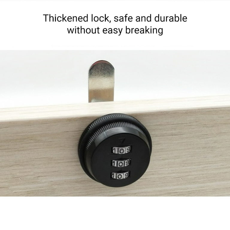 Combination Cabinet Lock Drawer Cam Locks Zinc Alloy Password