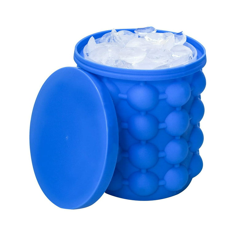 Silicone Ice Cube Tray Ice Bucket Cup Mold Bar Whiskey Cocktail Small Ice  Cubes Cylinder Cup Easy Release Ice Cube Maker Tools - AliExpress