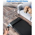 thumbnail image 6 of Under Desk Walking Pad Treadmill for  & Office, 6% Manual Incline, 2.5 , 0.6-3.8 MPH Walking Speed, 300 lb Capacity, App & Remote Control, 6 of 6