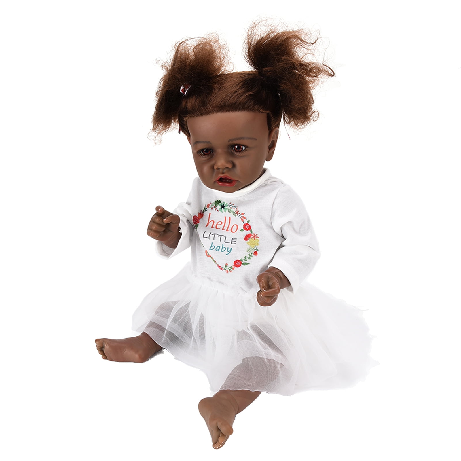 African Baby Dolls, African American Black Baby Doll Soft Body Lifelike