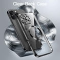 thumbnail image 3 of JETech Soft Clear Case for iPhone 16 Pro 6.3-Inch, Camera Lens Full Protection, Compatible with MagSafe Wireless Charging, Shockproof Electroplated TPU Phone Cover (Black), 3 of 6