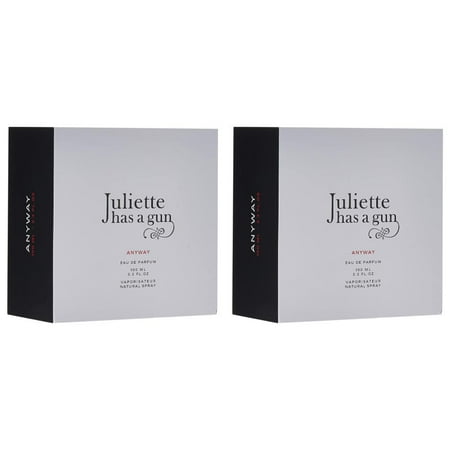 Pack of (2) Juliette Has A Gun Anyway By Juliette Has A Gun for Women, Edp Spray, 3.3 Fl Oz