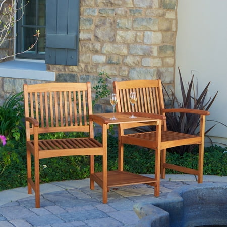Carolina Eucalyptus Tete-a-Tete Bench