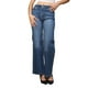 thumbnail image 1 of Jeans Mujer Recto Tiro Alto Azul Medio, 1 of 7