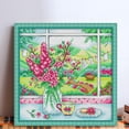 thumbnail image 3 of Hilo Algodón Ecológico Bordado Punto Cruz Con Melocotón 11CT 37x37cm, 3 of 9